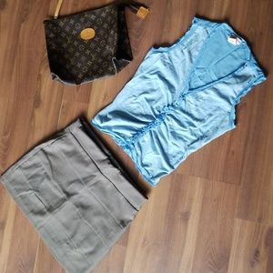 Light Blue Guess Ruched Top 💙